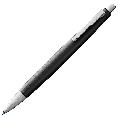 LAMY 2000 4 Color Ballpoint Pen – Multifunction Pen with Brushed Fibreglass Barrel & Stainless Steel Clip