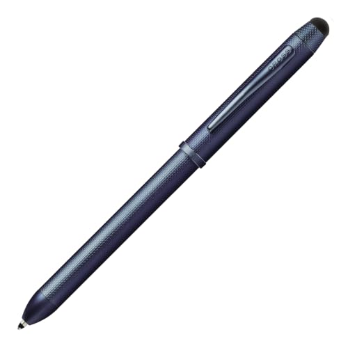 Cross Tech3+ Dark Blue PVD Multifunction Pen, Black Ink, Corporate Gift