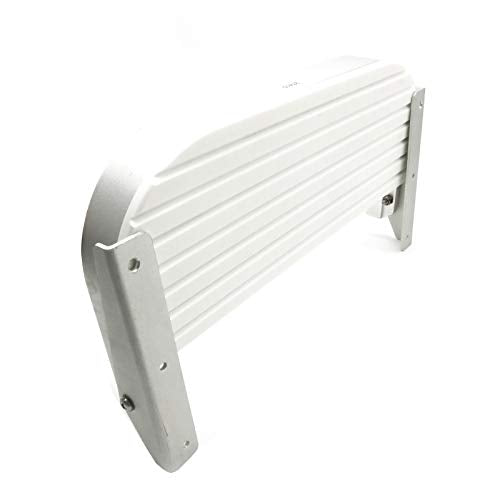 Garelick/Eez-In 27415:01 Rounded White Polymer Footrest