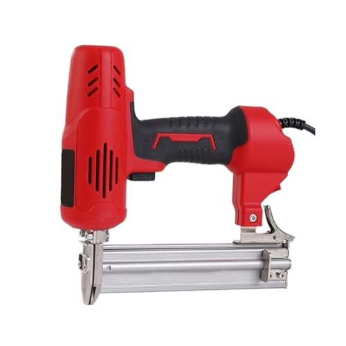 Oil-Free Pneumatic Staple Gun Heavy-Duty Stapler 2600W F30 Electric Nail Gun Stapler Furniture Nail Gun for Wood Frame Carpentry Construction Power Tools