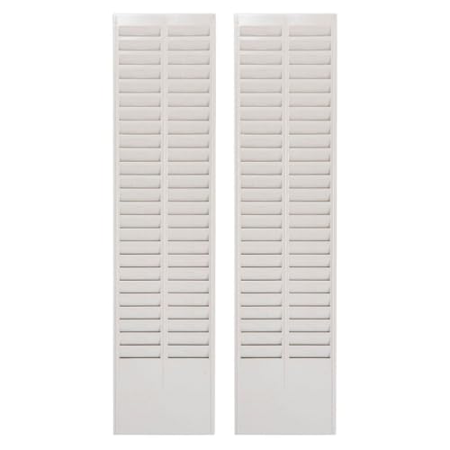 Time Card Holder Wall Mount with Numbered 20 50 Slots Rack Card Holder Employees Time Card Rack for Business Office Punch Light Gray 50 Slots