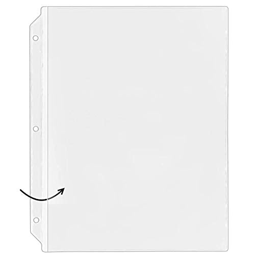 StoreSMART - 8 1/2" x 11" Vinyl Sheet Protectors 200 Pack - Side-Loading - VH1425L-200
