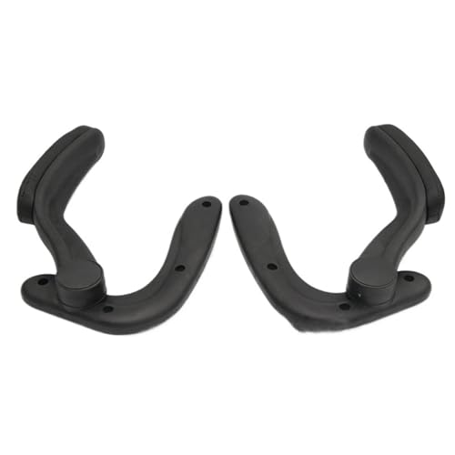 Adjustable Office Chair Armrest Pair with Pads, Replacement Arms for Desk & Gaming Chairs(Stone)