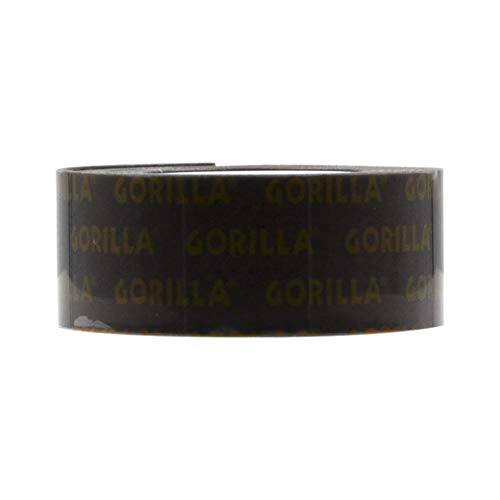 Gorilla - Heavy Duty Double Sided Mounting Tape; Weatherproof; 1" x 60"; Black; (Pack of 3)