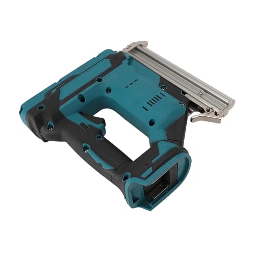 Oil-Free Pneumatic Staple Gun Heavy-Duty Stapler Lithium Battery Powered Nail Gun Cordless Nailer Depth Adjustment Impact Drive Automatic Stapler for BL1850 18V