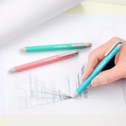 STAEDTLER Vinyl Eraser Holder, 18-Pack