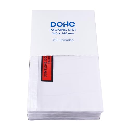Dohe 1000 Pack List 240 x 140 mm