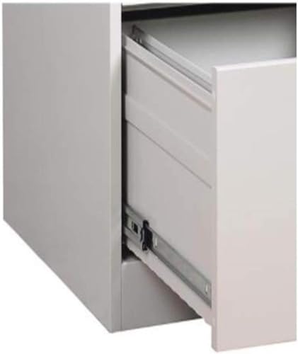noxozoqm File Cabinets 2/3/4 Layer Small Space File Cabinet, Large Capacity Multi-Layer Drawer Cabinet, Sliding Mobile Iron(Small)