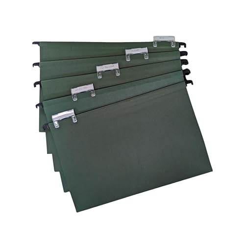 Cathedral FS50 Value Foolscap Manilla Suspension Files - Green (Pack of 50)