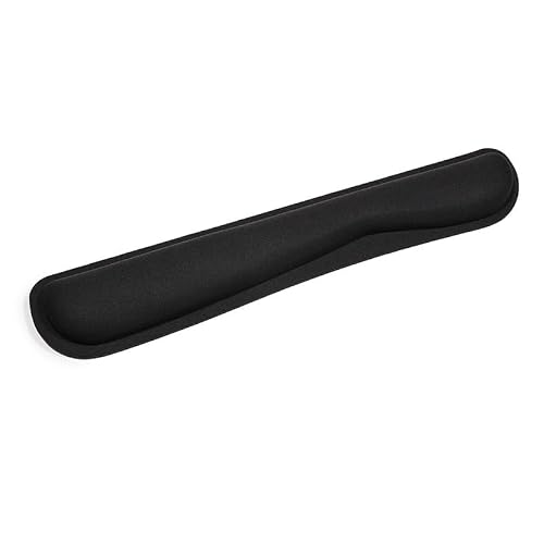 YUQKAI Memory Foam Large Size Wristband Pad Suit Office Games Wrist Black Keyboard Hand-held Rest(Style 3)