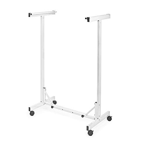Adir Mobile Blueprint Storage Rack - Adjustable Mobile Blueprint Holder, Vertical Architect Drawing Rack with Wheels, Poster Display, Construction Plans Holder (Without Blueprint Clamps)