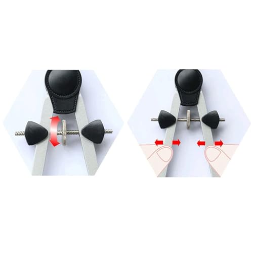 HYffUUOP Professional Drafting Compass Set Metal Compass for Geometry Engineering Drawing Tools with Extension Beam Dividers Math Compass