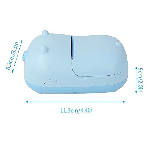 MVUYO 200dpi Mini Pocket Printer Portable Thermal Printer Photo Picture EList Receipt Printer BT(Black-JoJo's Bizarre Adventure1)