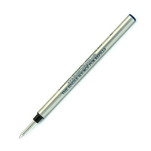 Monteverde Capless Gel Refill to Fit Pelikan, Medium, Blue/Black, 50 Pack