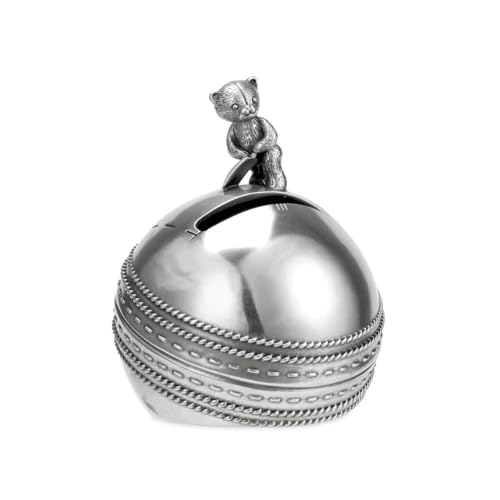 Royal Selangor Hand Finished Teddy Bears Picnic Collection Sports Day Cricket Coin Box