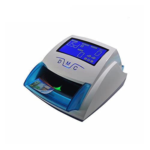 UWYTGF Money Counter Machine - Uv/Mg Detection for Fake Euro & Usd Bills,Portable and Easy to Use with Battery - Ideal Cash Detector