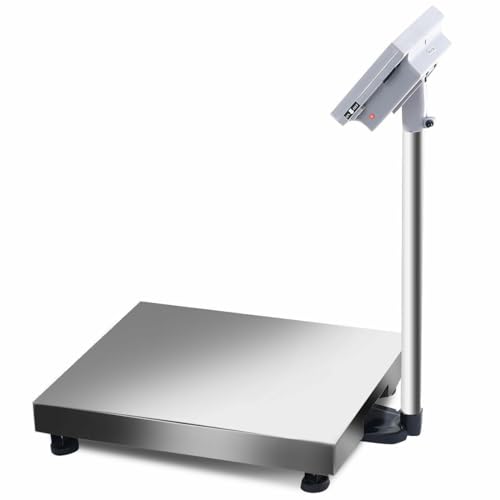 660 lbs.Digital Weight Shipping Platform Postal Floor Scale Backlit LCD Display
