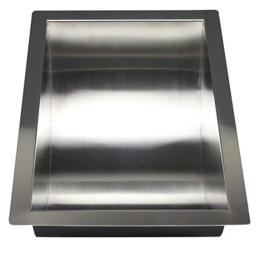 Transaction Tray,Ticketing Windows.304 Stainless Steel Ticketing Windows, Hospitals, Banks, Withdrawal and Cashier Channels, with a Built-in Transaction Tray,Silver