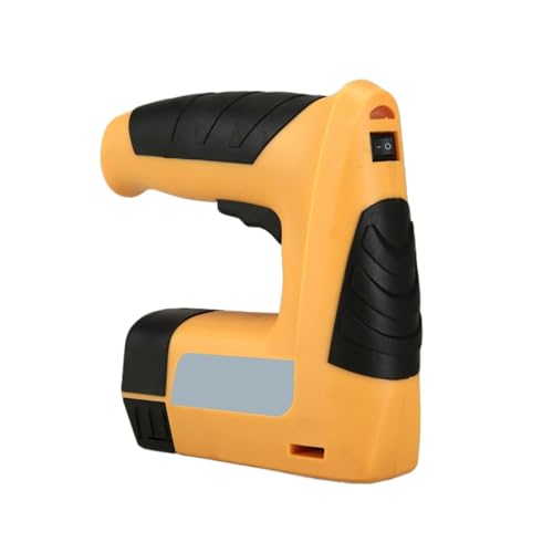 Oil-Free Pneumatic Staple Gun 4.2V/2000mAh Rechargeable Nail Gun Portable Straight Nail Gun Electric Nailer Staples Guns Woodworking Tools