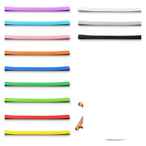 Elastics Bands, Rubber Bands 12PCS Silicone Beach Chair Towel Strap, High Stretch Clip