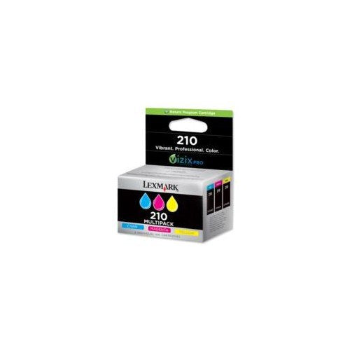Lexmark 14L0268 Cartridge No. 200 3 Ink Multipack - Print Cartridge Ink