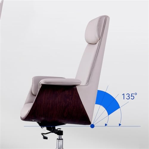 NSUQOA JSEIAJB Office Chair Leather Boss Chair Conference Chair Computer Chair