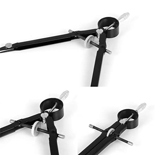 KLJUHGTR Professional Compass, Geometry Set with Lock, Math and Precision, Metal and for Solid and Plane Precis