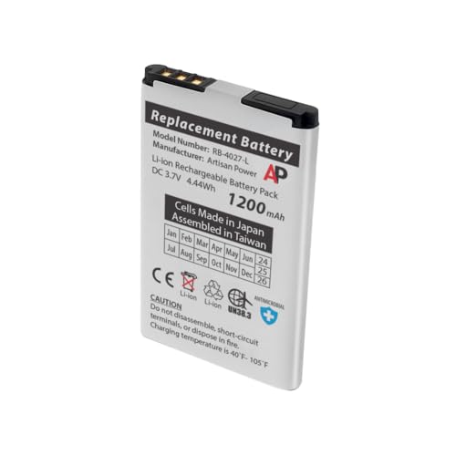 Artisan Power Replacement Battery for The Cisco P DECT 6800 Series: 6823 and 6825 Handsets | Lithium Ion Rechargeable | Made in Japan Cells | 1200 mAh | Replace OEM Number RTR001F05