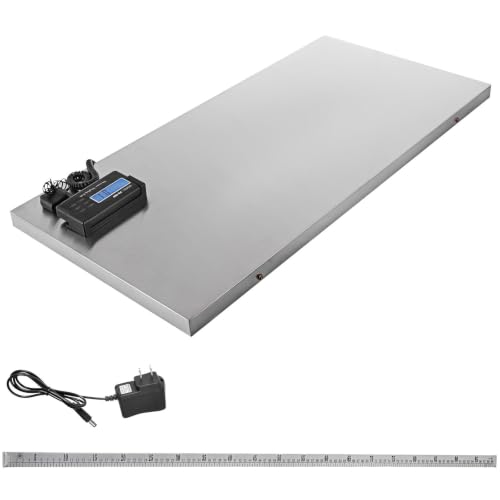 1100 lbs Digital Postal Scale 0.2 lbs Accuracy Stainless Steel LCD