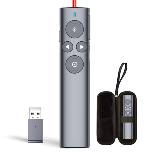 Norwii N95s Presentation Clicker with Digital Laser Pointer for TV Screen