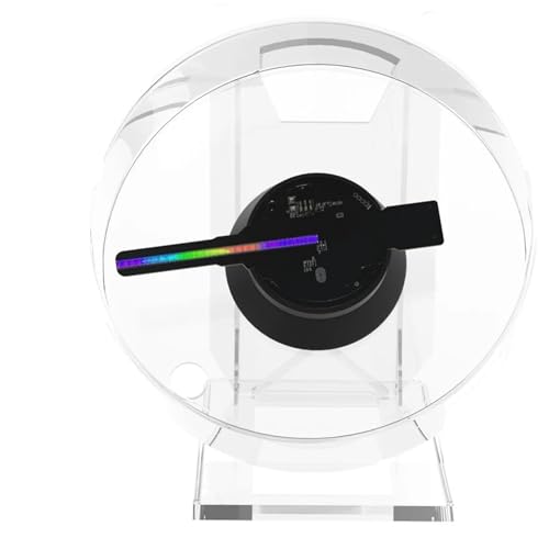 Mini 3D HD Hologram Fan Projector LED Sign Holographic Player Support Image Video Shop Bar Party Advertising Display Light
