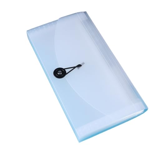 Expandable Accordion Filing Folders 13 Pockets Expanding File Folder Document Ganizer Waterproof PP Material Office Supplies Study Accessories Accordion with(Color3)