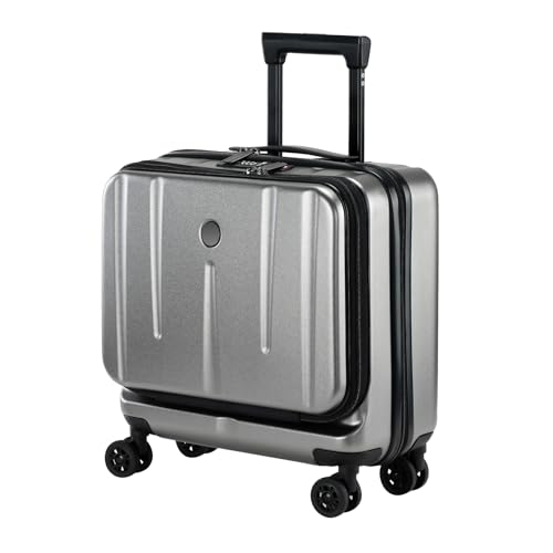 Kaleenie 16" Carry On Briefcase Luggage with 2 Laptop Compartments