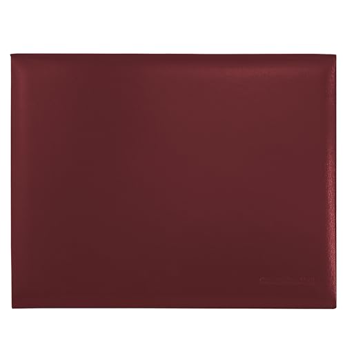 GraduationMall 8.5"x11" Smooth Padded Diploma Cover Certificate Holder Maroon,12-Packs