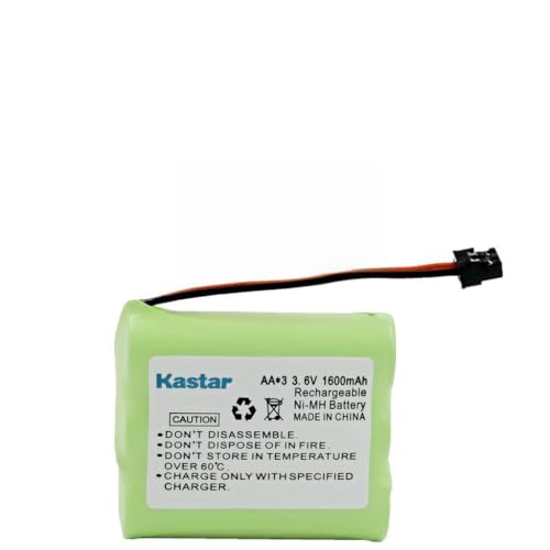 Kastar 50-Pack AA*3 3.6V 1600mAh MSM Ni-MH Rechargeable Battery for Panasonic Type 1 P-P501 PP501 P-P501A PP501A P-P501PA P-P504 PP504 P-P508 P-P508A P-P510 P-P510A PP510A, PQP60AAF3G2 PQP85AA3A