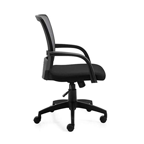 GOF 6FT, 8FT, 10FT Conference Table & Chairs (G10900B) Set, Dark Cherry, Espresso, Artisan Grey, Mahogany, Walnut (Chair Only, Black)
