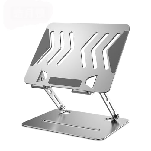 QERTYHJK Laptop Stand Tablet Computer Foldable Portable and Elevated Heat Dissipation Rack