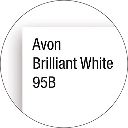 Neenah Paper 01338 CLASSIC CREST Writing Paper, 24lb, 93 Bright, 8 1/2 x 11, Avon White, 500 Sheets