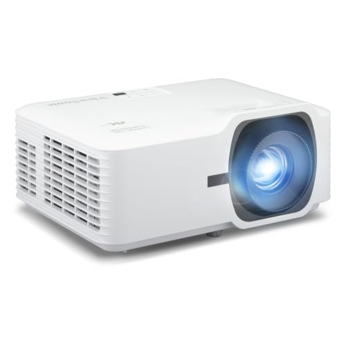 ViewSonic LS740-4K 4K UHD 5000 Lumens Laser Projector, Home Theater, HDMI