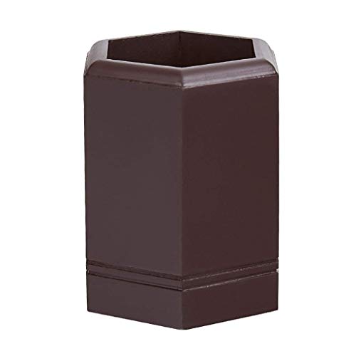 ZYQHMY Pen Holder - Rustic Wood Pencil Holder Pen Cup Desk Caddy Organizer Office Supplies Accessories