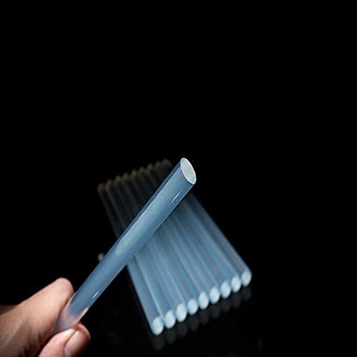 ZTBH Hot Melt Glue Sticks 300mm High Transparent Hot Melt Adhesive Stick, Viscosity Electric Gun Repair Power Tools Melt Glue Stick (Diameter : 7mm, Length : 300mm)