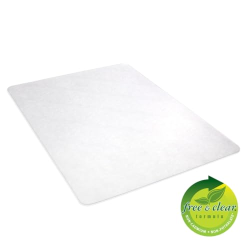 Deflecto Earth Source 36x48 Hard Floor Mat - Commercial, Carpet, Hard Floor - 48" Length x 36" Width