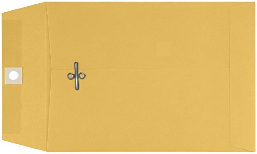 5 1/2" x 7 1/2" Open End Envelopes - 32lb. Brown Kraft (1000 Qty.)