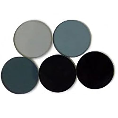 Microscope Accessories Kit Neutral Dimmer Film Neutral Density Film 1%5%10%15%20%%25%-80% Microscope Slides(D40-M40mm)