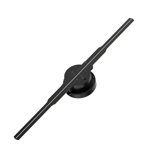 52cm 3D Holographic Fan WiFi Remote Custom Icons DIY Video Logo LED Neon Lights Rotating Display AD Projector(42cm Standard Set)