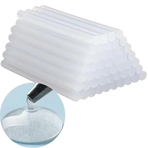 Hot Glue Sticks Hot Melt Glue Sticks 50PCS Transparent General