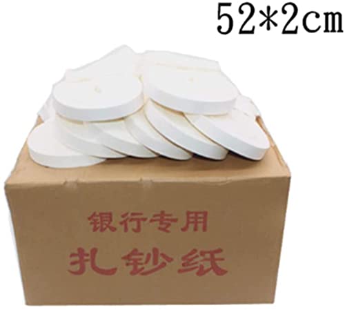 LANTAO 10kg White No Denomination Currency Bands/Straps Bundles Money Bands