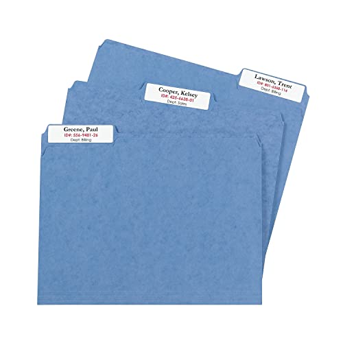 AVERY AVE5027 - Extra-Large 1/3-Cut File Folder Labels