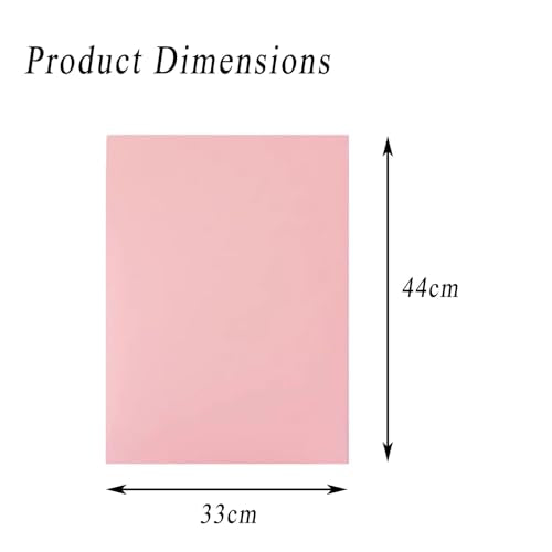 A3 Display Books 20 Pockets Folders with Pockets, Book Document Presentation Project Folder Pack of 2/Pink(Black)