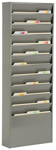 Displays2go Office File Folder Wall Rack